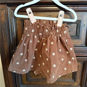 Rylee + Cru Paperbag Short - Floral Embroidery